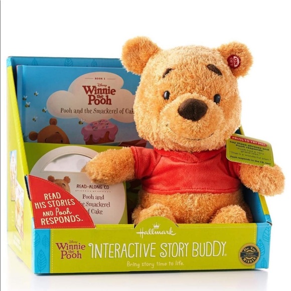 hallmark winnie the pooh stuffed animal